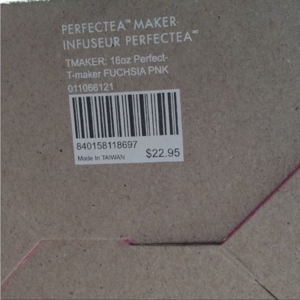 TEAVANA Fuchsia Pink Perfect Tea Maker NEW IN BOX - Picture 4 of 4